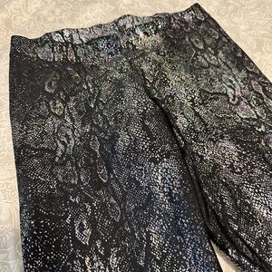 Black Milk Size Medium Snakeskin Leggings